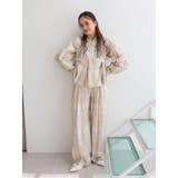 リネン混チェック柄パンツ | Ungrid | 詳細画像19 