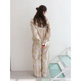 リネン混チェック柄パンツ | Ungrid | 詳細画像22 