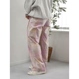 リネン混チェック柄パンツ | Ungrid | 詳細画像24 