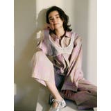 リネン混チェック柄パンツ | Ungrid | 詳細画像5 