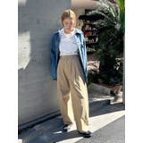 ベージュ | コクーンチノパンツ | Ungrid