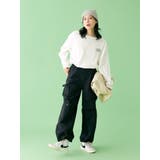 【WEB限定】デザインラフルーズパンツ | Ungrid | 詳細画像11 