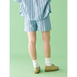 【WEB限定】ストライプラフハーフパンツ | Ungrid | 詳細画像9