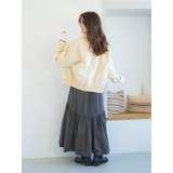 ギャザーデザインスカート | Ungrid | 詳細画像7 