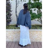 カットワークレースコンビスカート | Ungrid | 詳細画像35 