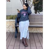 カットワークレースコンビスカート | Ungrid | 詳細画像36 