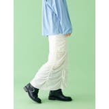 【WEB限定】シャーリングデザインスカート | Ungrid | 詳細画像10 