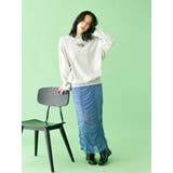 【WEB限定】シャーリングデザインスカート | Ungrid | 詳細画像5 