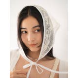シアーエンブロイダリーボンネット | Ungrid | 詳細画像5 