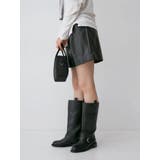 バックルコンビロングブーツ | Ungrid | 詳細画像11 