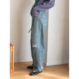 ヘムスリットクラッシュデザインデニム | Ungrid | 詳細画像16 