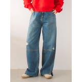 ヘムスリットクラッシュデザインデニム | Ungrid | 詳細画像21 