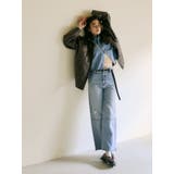 ヘムスリットクラッシュデザインデニム | Ungrid | 詳細画像3 