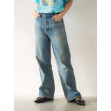 ハイウエストルーズストレートデニム | Ungrid | 詳細画像2 