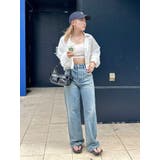 ハイウエストルーズストレートデニム | Ungrid | 詳細画像42 