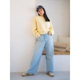 ヴィンテージルーズワイドデニム | Ungrid | 詳細画像12 