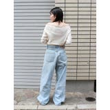 ヴィンテージルーズワイドデニム | Ungrid | 詳細画像30 