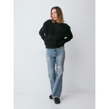 ダメージデザインフレアデニム | Ungrid | 詳細画像19 