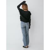 ダメージデザインフレアデニム | Ungrid | 詳細画像21 