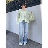 ダメージデザインフレアデニム | Ungrid | 詳細画像42 