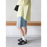 クラッシュデザインデニムハーフパンツ | Ungrid | 詳細画像14 