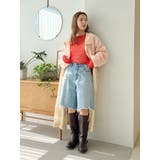 クラッシュデザインデニムハーフパンツ | Ungrid | 詳細画像23 