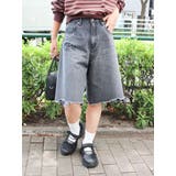 クラッシュデザインデニムハーフパンツ | Ungrid | 詳細画像25 