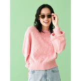 【WEB限定】エンブロイダリーコットン混スラブニット | Ungrid | 詳細画像8 