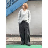 Vネック起毛ルーズニット | Ungrid | 詳細画像19 