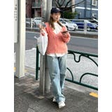 Vネック起毛ルーズニット | Ungrid | 詳細画像30 