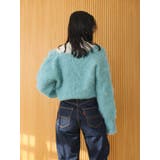 Vネック起毛ルーズニット | Ungrid | 詳細画像36 