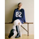 メッシュコンビナンバリングロングスリーブTee | Ungrid | 詳細画像4 