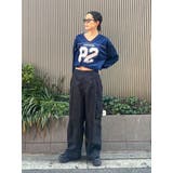 メッシュコンビナンバリングロングスリーブTee | Ungrid | 詳細画像48 