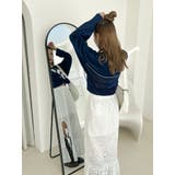 メッシュコンビナンバリングロングスリーブTee | Ungrid | 詳細画像8 