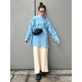 ヴィンテージウォッシュロゴロングスリーブTee | Ungrid | 詳細画像10