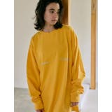 ヴィンテージウォッシュロゴロングスリーブTee | Ungrid | 詳細画像3