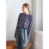 ヴィンテージウォッシュロゴロングスリーブTee | Ungrid | 詳細画像47