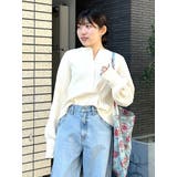 ヘンリーネックテレコロングスリーブTee | Ungrid | 詳細画像37