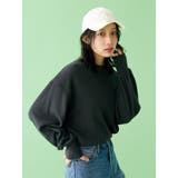 チャコールグレー | 【WEB限定】スリーブボリュームワッフルロングスリーブTee | Ungrid