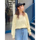 イエロー | 【WEB限定】ラグランダメージスウェット | Ungrid