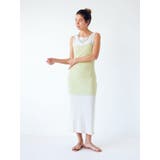 レイヤードデザインノースリワンピース | Ungrid | 詳細画像4 