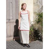 アイボリー | レイヤードデザインノースリワンピース | Ungrid