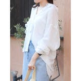 楊柳ビッグルーズシャツ | Ungrid | 詳細画像23