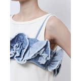 フリルデザインデニムビスチェ | Ungrid | 詳細画像43 