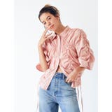 ギャザーデザインハーフスリーブシャツ | Ungrid | 詳細画像21 