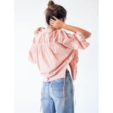 ギャザーデザインハーフスリーブシャツ | Ungrid | 詳細画像22 