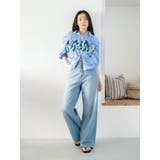 ギャザーデザインハーフスリーブシャツ | Ungrid | 詳細画像34 