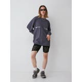 ブラック | レースデザインサイクルパンツ | Ungrid