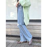 カットオフダメージストレートデニム | Ungrid | 詳細画像17 