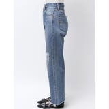 カットオフダメージストレートデニム | Ungrid | 詳細画像21 